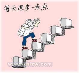 每天进步一点点，铸就人生的辉煌