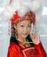 我国少数民族服饰美女图