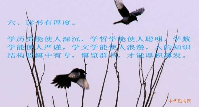 六、读书有厚度