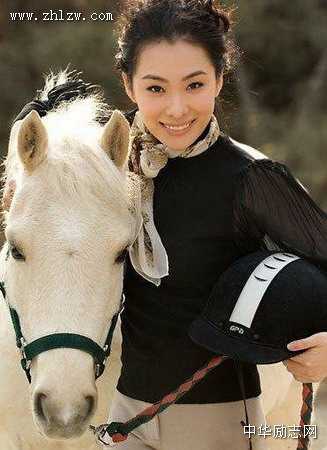美女与骏马组图