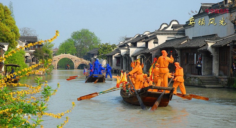 江南水乡乌镇风光图片